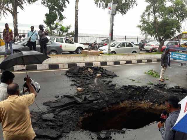 Disaster Rescue Teams On Standby As Heavy Rain Hits Hyderabad