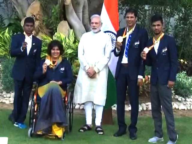 Video : Paralympics Stars Happy After Meeting Prime Minister Narendra Modi