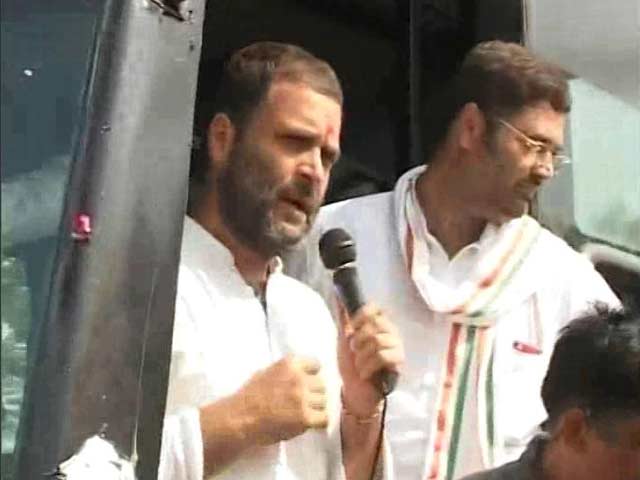 2,000 Km Of Rahul Gandhi's Kisan Yatra, Strung By A Single Note