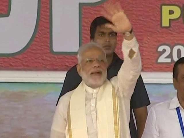 Video : God's Own Country' - Land Of Saints And Sages, Says PM Modi At BJP Meet In Kozhikode