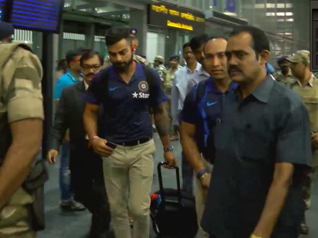 India, New Zealand Arrive in Kolkata For Eden Gardens Test