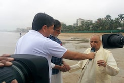Pandit Jasraj Sings Impromptu At The Cleanathon Pandit Jasraj Sings Impromptu At The Cleanathon