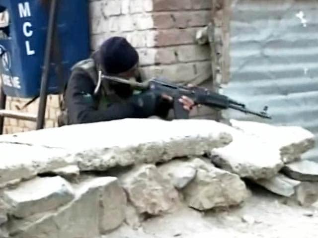 Video : Terrorists Target Army Camp In Langate In Jammu And Kashmir