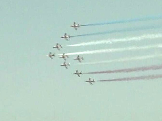 Video : Massive Air Display And Brilliant Flypast: Best Of Air Force Day Celebrations