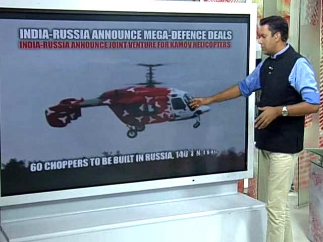 India-Russia Announce Mega Defence Deals