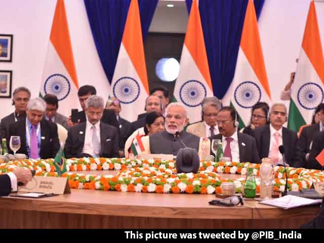 Video : PM Modi At BRICS Summit Says 'Selective Approach To Terror Won't Do'