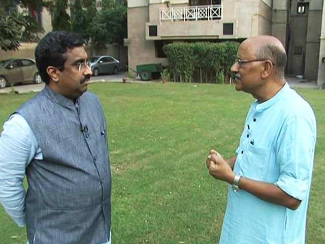 Video : BJP's Ram Madhav On What His 'Jaw For Tooth' Tweet Meant Post Uri Attack