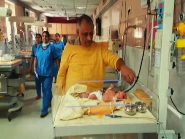 Video : Baby Swadha, Found In A Cloth Bag On Delhi Footpath, Is Police 'Property'