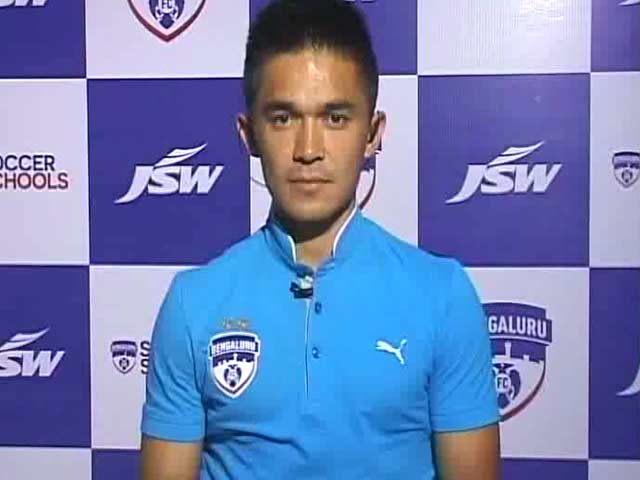 Video: Proud to be Playing For a Club Like Bengaluru FC: Sunil Chhetri
