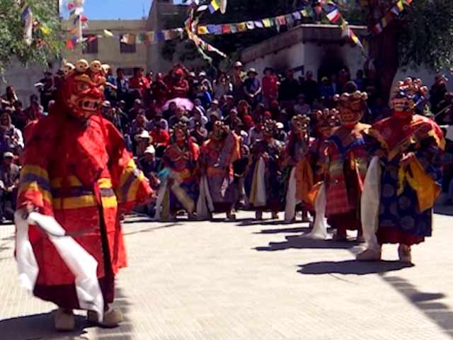 A Glimpse Of The 'Cham' Dance At The Ladakh Festival
