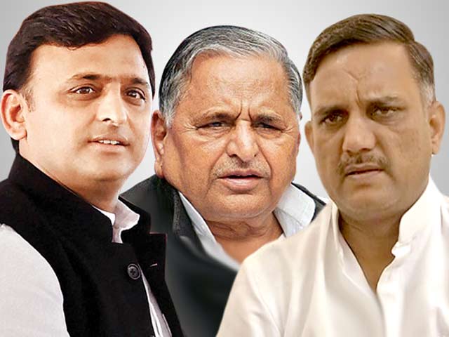 अखिलेश यादव ने अपने घर बुलाई मंत्रियों की बैठक, नहीं पहुंचे शिवपाल यादव