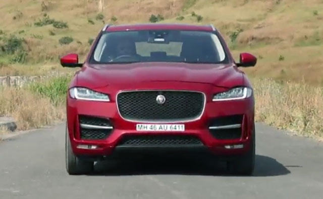 Jaguar F-Pace Driven In India