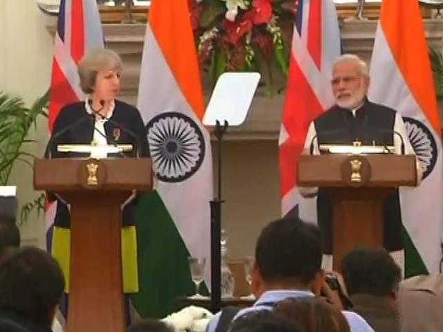Video : Theresa May, Talking Visas, Calls Out Illegal Indian Immigrants