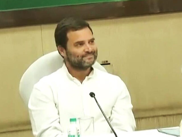 Video : Rahul Gandhi For President, Congress Top Body Urges Unanimously