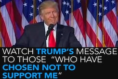 Watch Trump's Message to Those "Who Have Chosen Not to Support Me" Watch Trump's Message to Those "Who Have Chosen Not to Support Me"