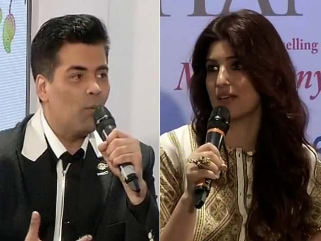 Karan, Interrupted. Twinkle Rescues Alia From A Sticky Moment