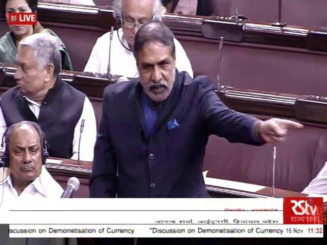 Video : 'PM, Please Explain Who Wants To Kill You': Anand Sharma In Parliament
