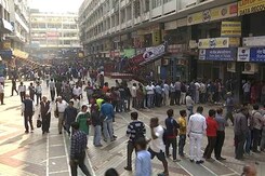 नेहरू प्लेस की दुकानों में सन्नाटा, एक हफ्ते में काराबोर में 70% तक गिरावट नेहरू प्लेस की दुकानों में सन्नाटा, एक हफ्ते में काराबोर में 70% तक गिरावट