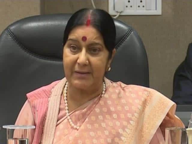 Video : Sushma Swaraj, In Tweet, Says She's In Hospital 'Because Of Kidney Failure'