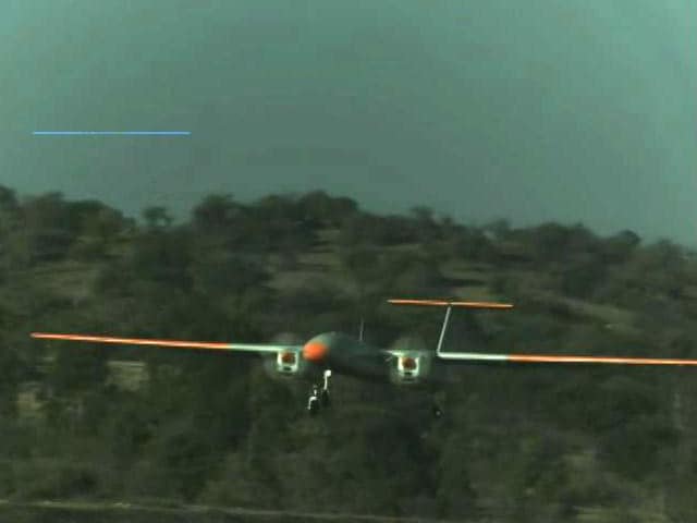 Video : DRDO's Indigenous Drone Rustom-II Takes Maiden Flight