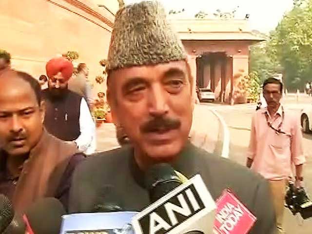 You Should Apologise, Not Me, Ghulam Nabi Azad Tells Government