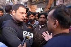 Rahul Gandhi Visits ATM In Delhi, Speaks To People Rahul Gandhi Visits ATM In Delhi, Speaks To People