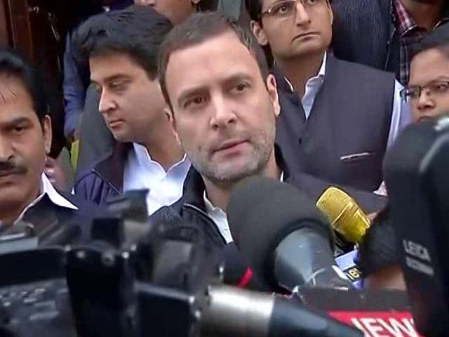 Video : How Not To Take 'Biggest Economic Decision' As Explained By Rahul Gandhi