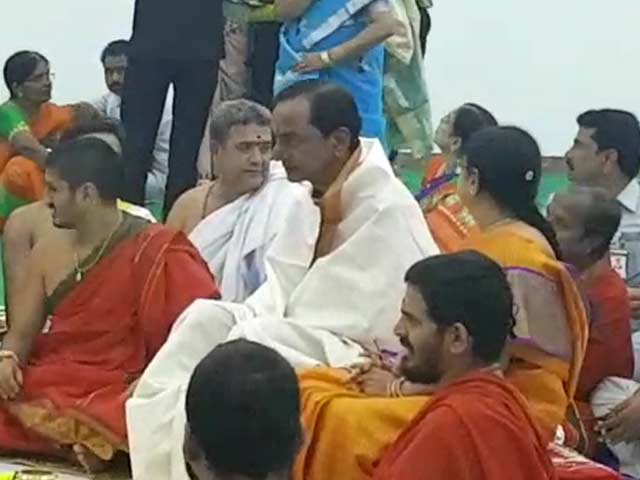 Chief Minister KCR Moves Into New 9-Acre Home, Complete With Bulletproof Windows