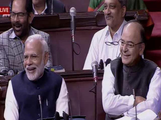 Video : During Debate On Notes Ban, This Punchline Made PM Narendra Modi Laugh