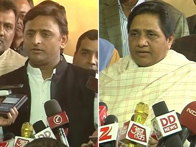 In Akhilesh Vs Mayawati, A Clash Of 'Bua' And 'Babua'