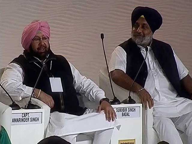 Amarinder Singh, Sukhbir Badal On The Battle For Punjab