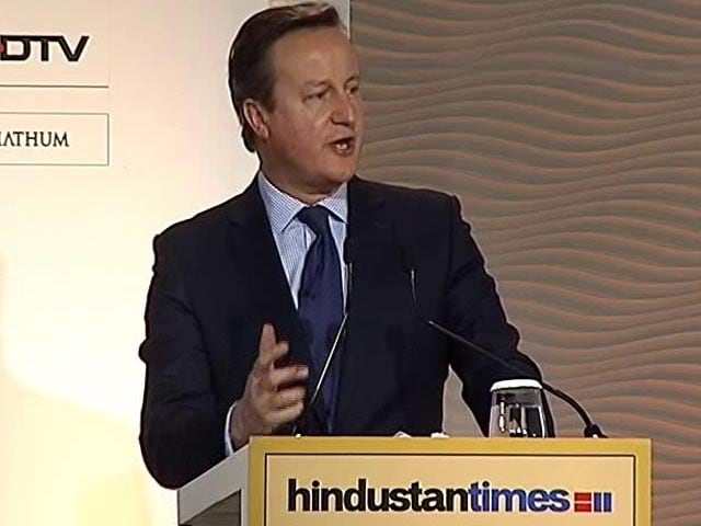 Video : There Are No Good Or Bad Terrorists, Says Former British PM David Cameron