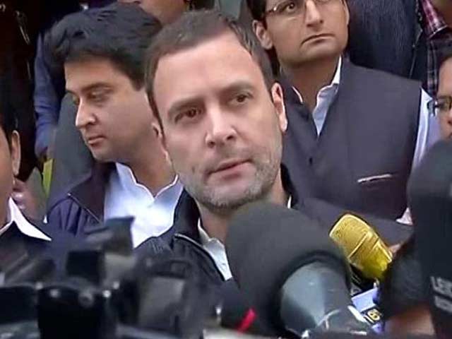 For Rahul Gandhi's Speech On Notes Ban Debate, Congress May Ease Up: Sources
