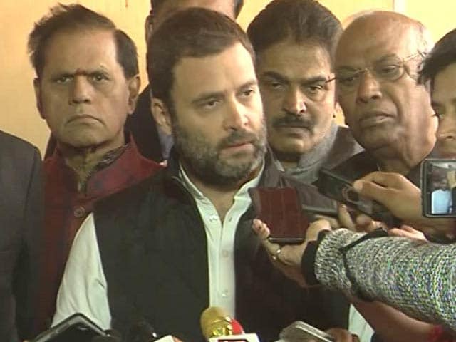 Video : 'Farmers Are Dying, PM Seems To Be Having Fun': Rahul Gandhi On Notes Ban