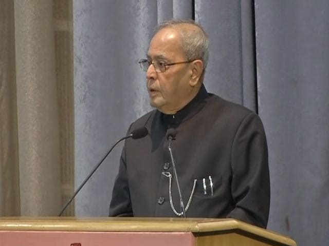 Video : For God's Sake, Do Your Job: President Pranab Mukherjee's Rebuke Amid Parliament Chaos