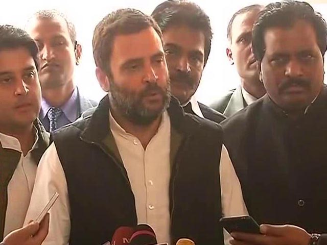 Video : Rahul Gandhi's Earthquake Claim Draws This BJP Response: 'Epicentre Of Scams'