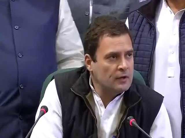Video : 'Read My Lips, PM Personally Terrified Of My Info', Says Rahul Gandhi