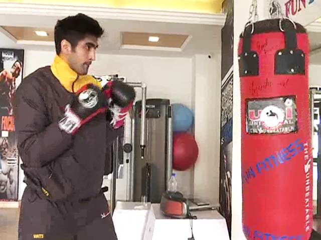 Vijender Singh Gears up to Defend Title Against Francis Cheka