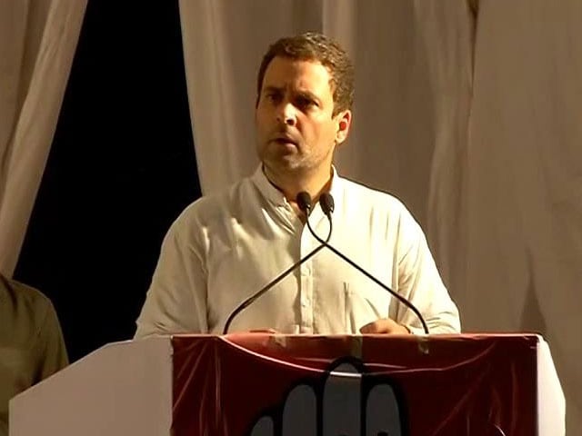 Video : With Currency Ban, PM Modi Firebombed Honest Indians: Rahul Gandhi