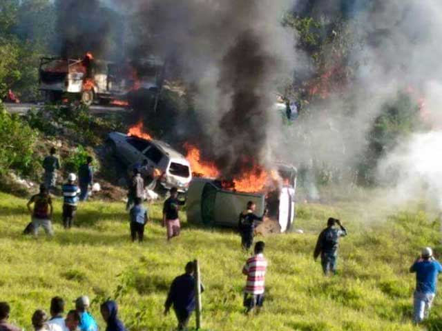 Curfew In Manipur's East Imphal District As Buses Burnt, Clashes Break Out