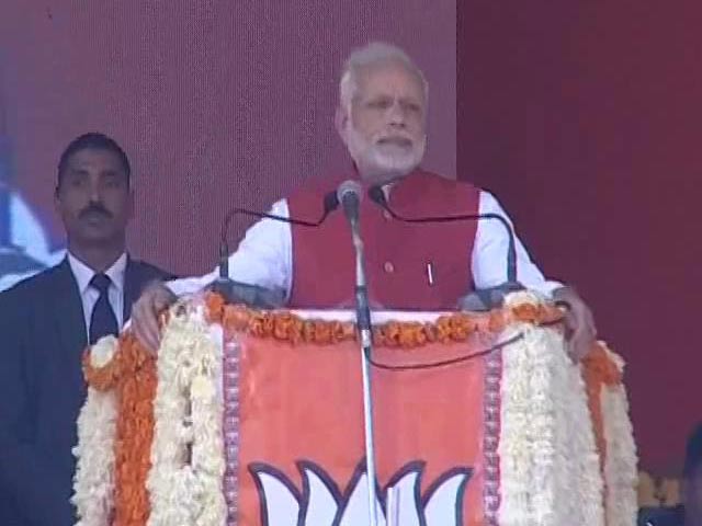 See 'Storm Of Change' In Uttar Pradesh, Says PM At Rally