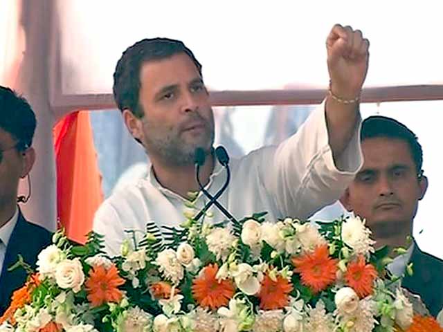 Video : Modiji, You Firebombed The Poor With Notes Ban, Says Rahul Gandhi