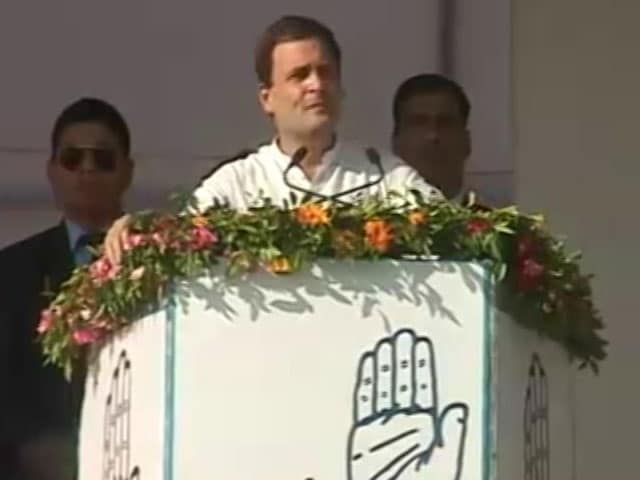 Video : Congress Will Support Any Decision Against Corruption, Says Rahul Gandhi