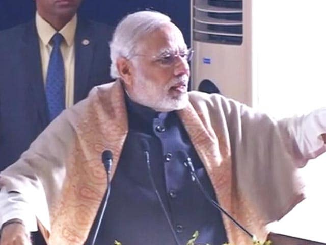 Video : Parties Opposing Notes Ban Like Pakistan's Cover Fire To Terrorists: PM Modi