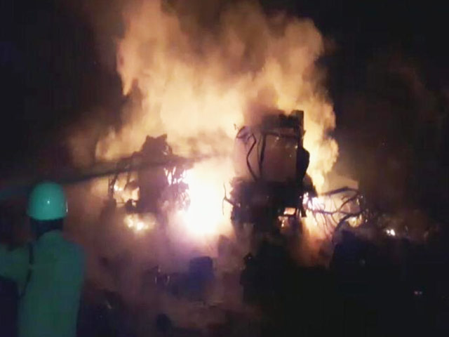 Watch: Over 900 Gas Cylinders Exploded In Karnataka