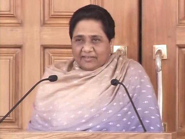 Video : 'Let BJP Come Clean': Mayawati, Defending 104-Crore Bank Deposit, Dares PM