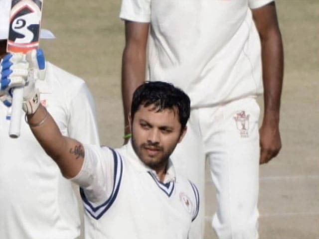 Video : Gujarat Batsman Samit Gohel's Ranji Trophy Triple Ton Smashes World Record