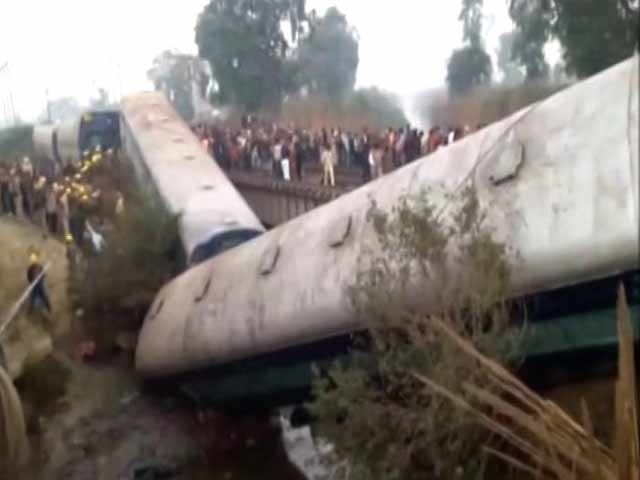 Kanpur Train Accident: Over 40 Injured As Sealdah-Ajmer Express Derails Kanpur Train Accident: Over 40 Injured As Sealdah-Ajmer Express Derails