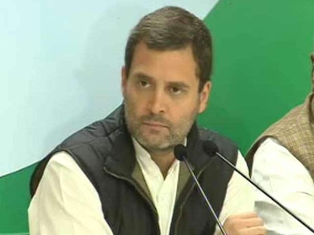 Video : On Notes Ban, Rahul Gandhi's 5 Questions For PM Modi. And BJP's Retort