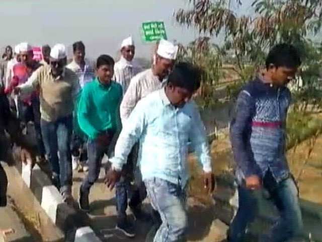 पटेलों; दलितों के बाद गुजरात में एक और आंदोलन, किसान वेदना यात्रा गांधीनगर पहुंची